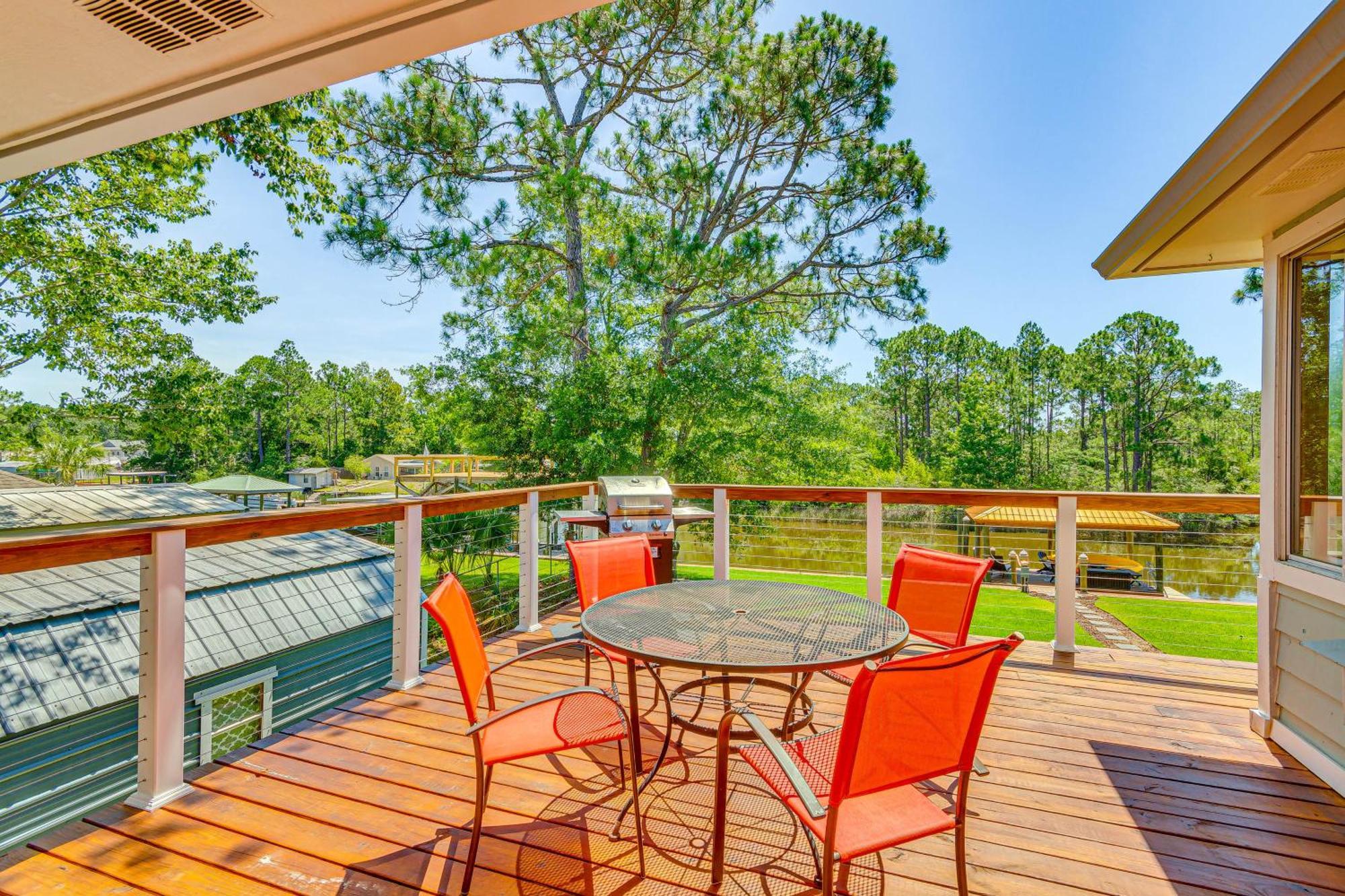 Waterfront Florida Vacation Rental With Boat Dock Milton Exterior photo